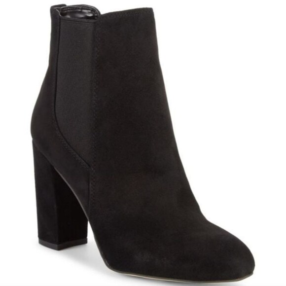SAM EDELMAN Case Suede Block-Heel Booties Size 11 - Picture 1 of 13